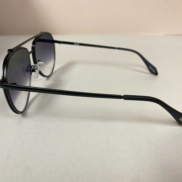 Quay Australia Dirty Habit Sunglasses Oversized Aviators Matte Black Fade - Picture 6 of 8